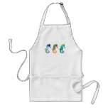 Parade of Tropical Seahorses aprons