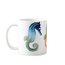 Parade of Tropical Seahorses Mug