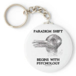 Paradigm Shift Begins With Psychology Key Chains