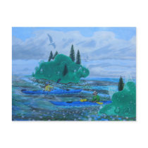 Paradise Atolls 1 Post Card