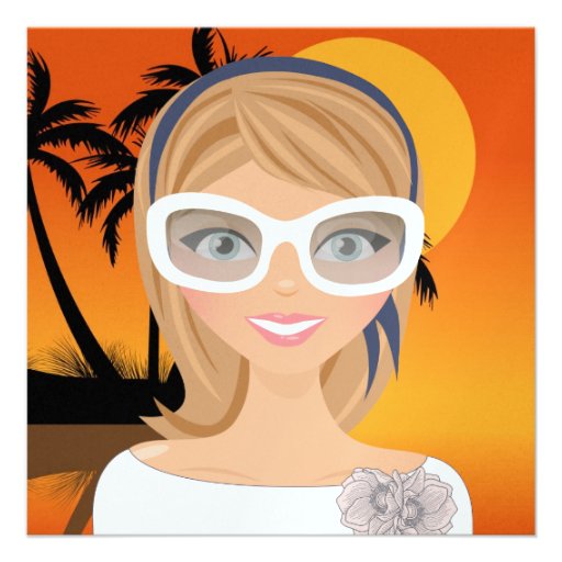 Paradise Beach Invitation - SRF