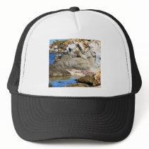 Paradise Beach - Mykonos, Greece hats by foreverspring Paradise Beach - Mykonos, Greece hats