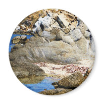 Paradise Beach - Mykonos, Greece magnets by foreverspring Paradise Beach - Mykonos, Greece magnets