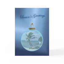 Paradise Beach Ornament cards