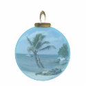 Paradise Beach Ornament photo sculptures by Firecrackinmama Paradise Beach Ornament photo sculptures