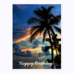 Paradise... Birthday Card postcards