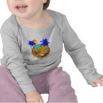 Paradise Blue t-shirts