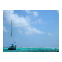paradise boat scene posters