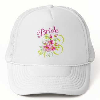 Paradise Bride Favors hat