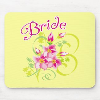 Paradise Bride Favors mousepad