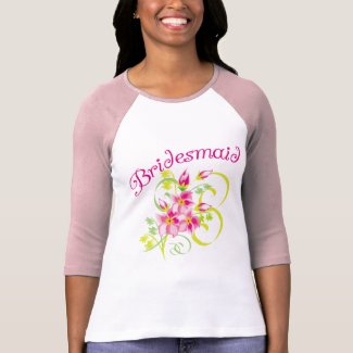 Paradise Bridesmaid T-shirts and Gifts shirt