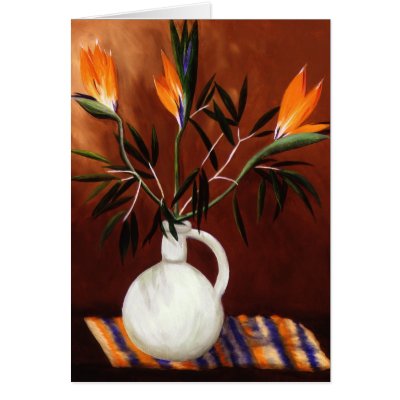Paradise Greeting Cards by lindahillerart