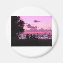 Paradise Day Ends Magnets