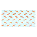 Paradise Fish Pattern on Blue. Photo Cards