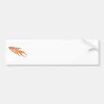 Paradise Fish, Watercolor. Bumper Stickers