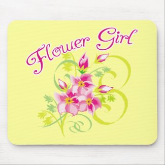 Flowergirl mousepad