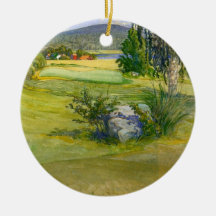 Paradise in Sweden 1910 Christmas Tree Ornaments