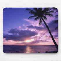 Paradise Island Mouse Pad