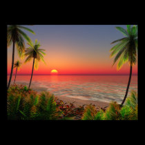 Paradise Island Poster posters