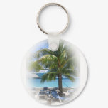 key chain, caribbean, palm trees, vacation,