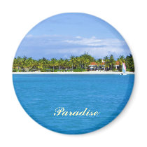 Paradise Magnet by gubanich Paradise Magnet