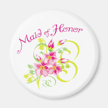 Paradise Maid of Honor magnet