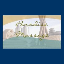 Paradise Massage business cards