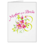 Paradise Mother of the Bride Gifts Card