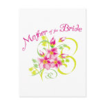 Paradise Mother of the Bride Gifts Post Cards