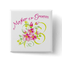 Paradise Mother of the Groom Gifts Pin