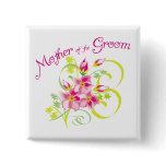 Paradise Mother of the Groom Gifts Pin