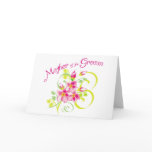 Paradise Mother of the Groom Gifts Card