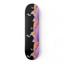 Paradise ocean fractal design skateboards