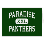 Paradise - Panthers - Junior - Paradise Texas Greeting Card
