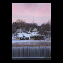 Paradise Pond Smith College Winter posters