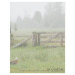 Paradise Shelduck and Mossy Gate Letterhead Template