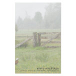 Paradise Shelduck and Mossy Gate Stationery Design