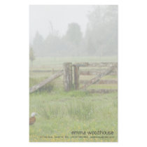 Paradise Shelduck and Mossy Gate Stationery Design