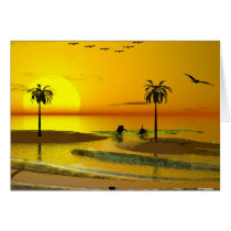 Paradise Shore Sunset cards by Nightscape_Creations Paradise Shore Sunset cards