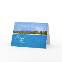 Paradise Thank You cards