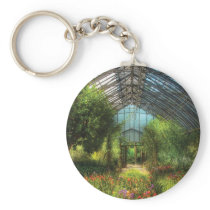 Paradise under glass key chains
