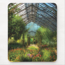 Paradise under glass mousepads