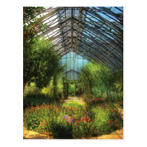 Paradise under glass postcards