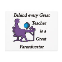 Paraeducator postcards