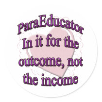 PARAEDUCTOR ROUND STICKERS