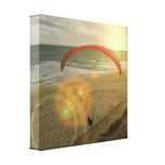 Paragliding Canvas Print