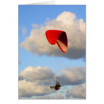PARAGLIDING IN JERSEY No 2 cards