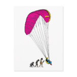 Paragliding Postcard