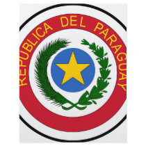Paraguay coat of arms flyer