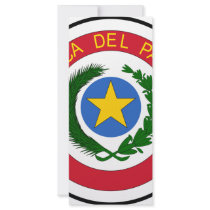 Paraguay coat of arms rack cards